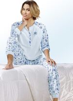 Zweierpack Schlafanz&uuml;ge, Langarm und Knopfleiste 