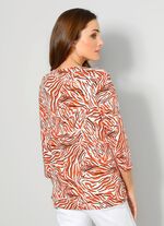 Shirt mit Perlen-Deko am Ausschnitt 