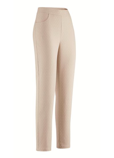 Kn&ouml;chellange Hose in bequemer Schlupfform 