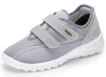 Klettschuh mit gepolstertem Futter GRAU