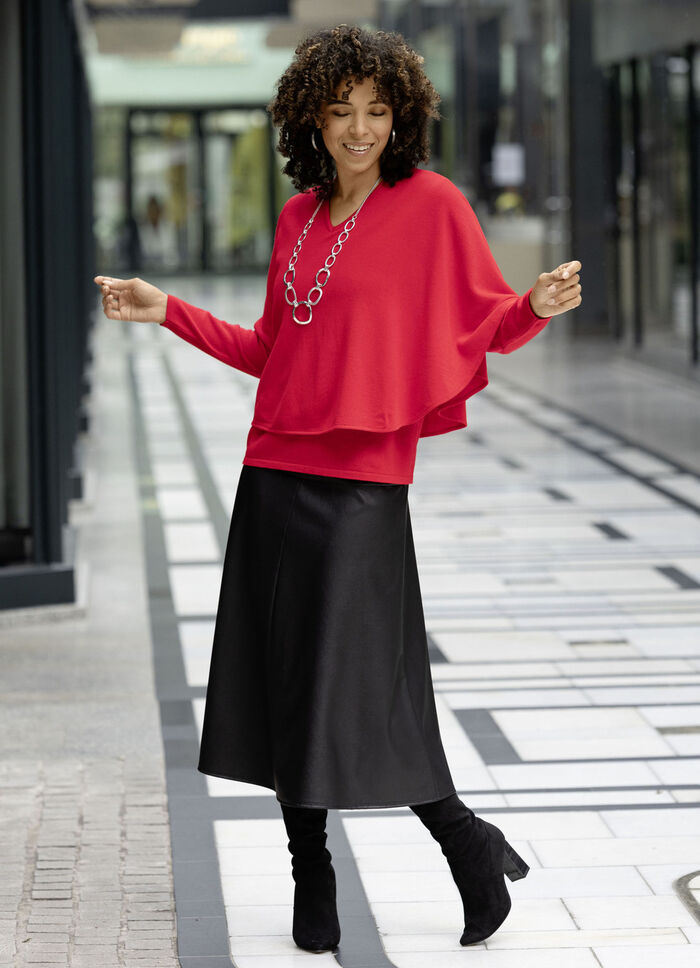 Pullover in 2-Lagen-Look 