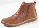 Andrea Conti, klassische Damen-Boots, mit herausnehmbarem Fußbett COGNAC
