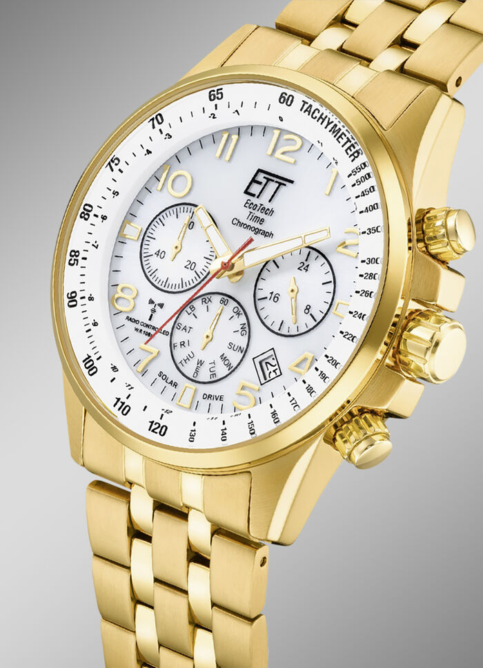Funk-Solar-Herrenuhr ETT EGS-11614-42MS 