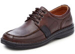 GINO GALANTE, schicke Herren- Schnürschuhe, mit herausnehmbarem Fußbett BURGUND