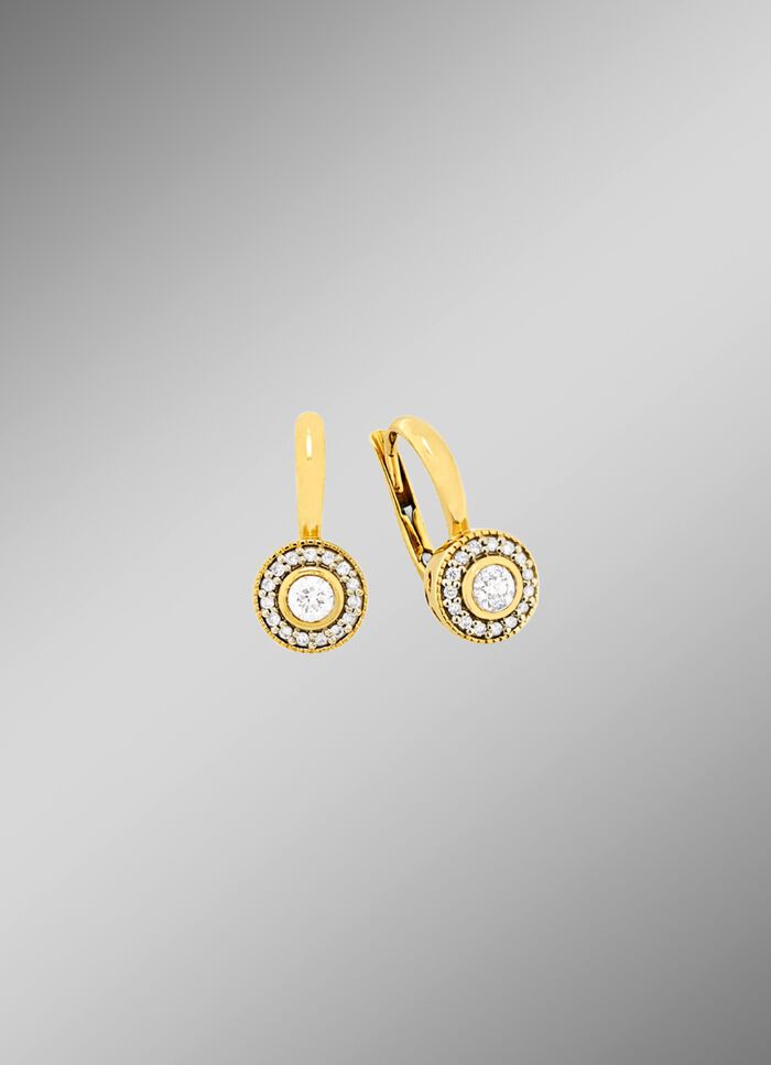 Ohrringe mit Brillanten 