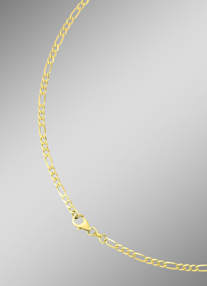 Diamantierte Figarokette 