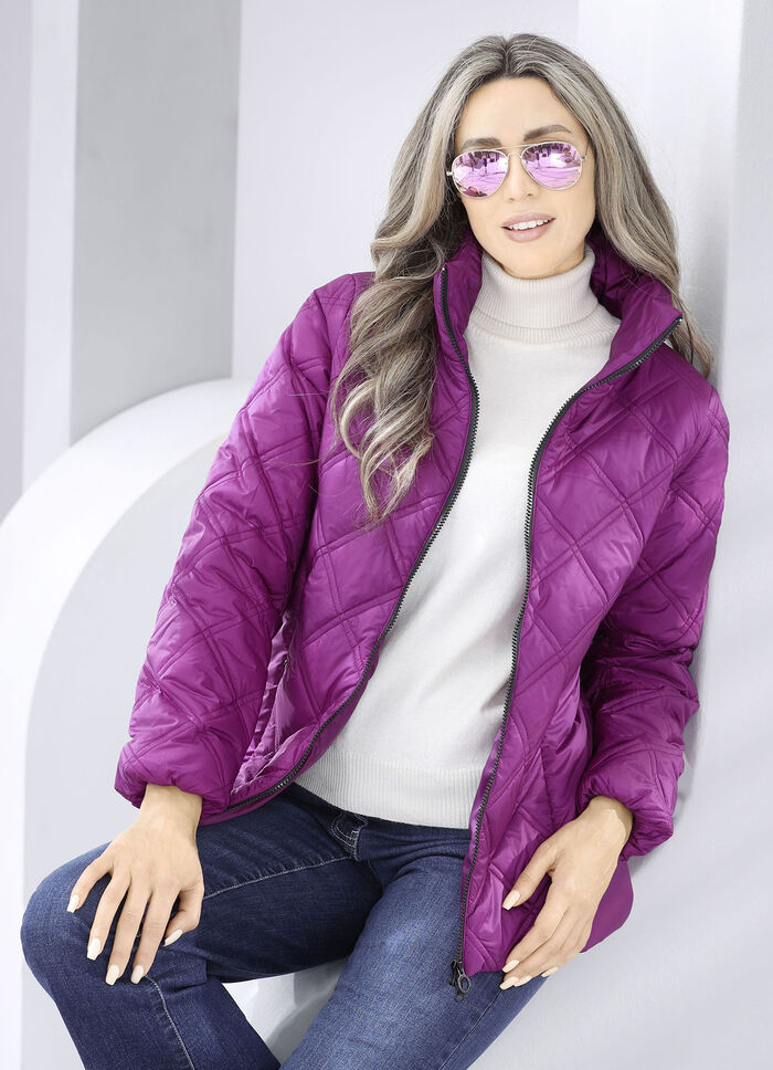 Jacke mit Reißverschlusstaschen AZALEE