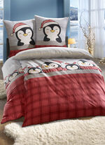 Feinbiber Bettw&auml;sche-Garnitur 