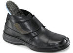 GINO GALANTE, gefütterte Herren-Boots, Winterschuhe, Weite K, mit herausnehmbarem Fußbett SCHWARZ-GRAU