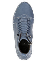 Gemini, bequeme Damen-Boots, Weite G, mit herausnehmbarem Fußbett JEANS