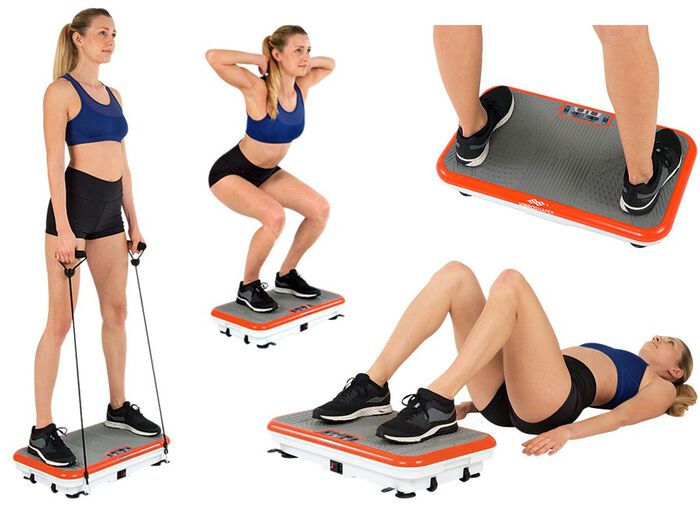 VIBROSHAPER-Vibrationsplatte in verschiedenen Ausf&uuml;hrungen 