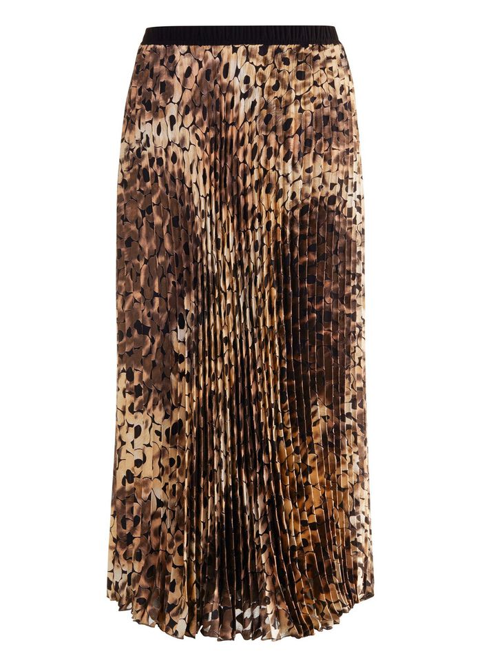 Rock mit sch&ouml;nen Sonnenplissee-Falten 