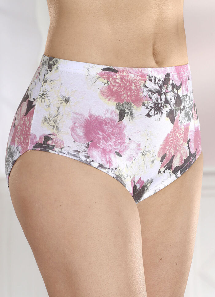 Viererpack Slips mit Gummizug im Bund