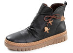Gemini, modische Damen-Boots, Weite G, Winterschuhe,  mit herausnehmbarem Fußbett SCHWARZ