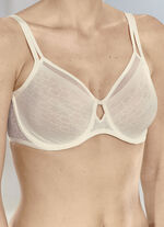 Triumph Signature Sheer-Minimizer-Bügel-BH mit vorgefomrten Cups ECRU