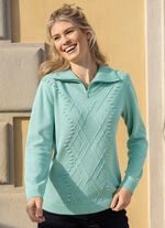 Pullover mit Strasszier 