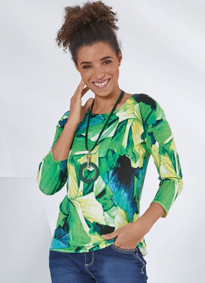 Pullover in Feinstrick 