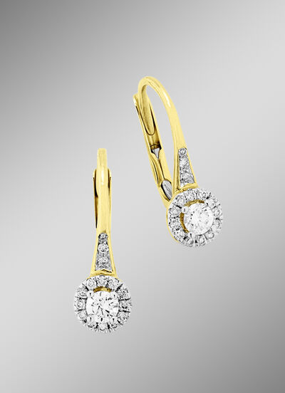 Ohrringe mit Brillanten 