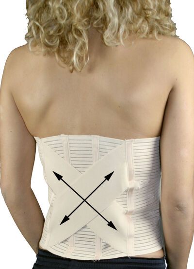Orthopädischer Bauch- und Rückenstützgürtel 