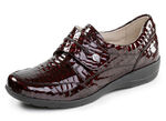 Caprice, elegante Damen-Slipper, Weite H, mit herausnehmbarem Fußbett BURGUND