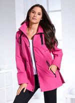 Funktionsjacke mit Rei&szlig;verschluss im R&uuml;ckteilkoller ZARTPINK