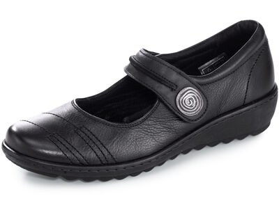 Slipper mit herausnehmbarem Lederfußbett, Weite G 
