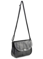 Laurina, Tasche, Damen, mit verstellbarem Umhängeriemen SCHWARZ