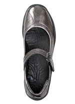 Gemini, klassische Damen-Slipper, Weite G, mit herausnehmbarem Fußbett ANTIKBRONZE