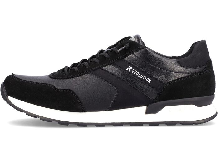 Schn&uuml;r-Sneaker mit herausnehmbarem Textilfu&szlig;bett 