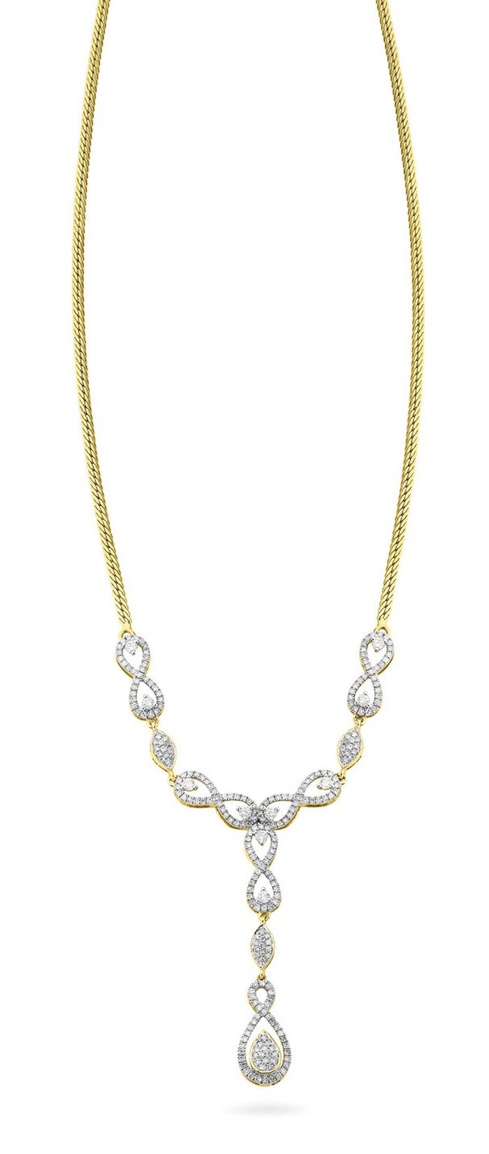 Hochwertiges Brillant-Collier 