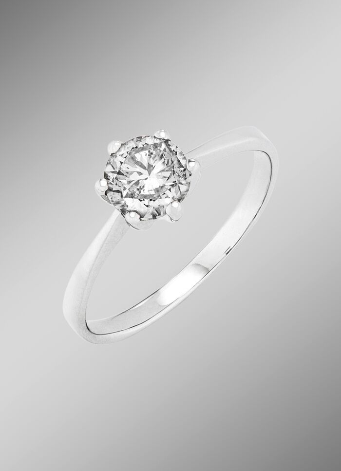 Fabelhafter Solit&auml;r-Damenring mit Brillant 