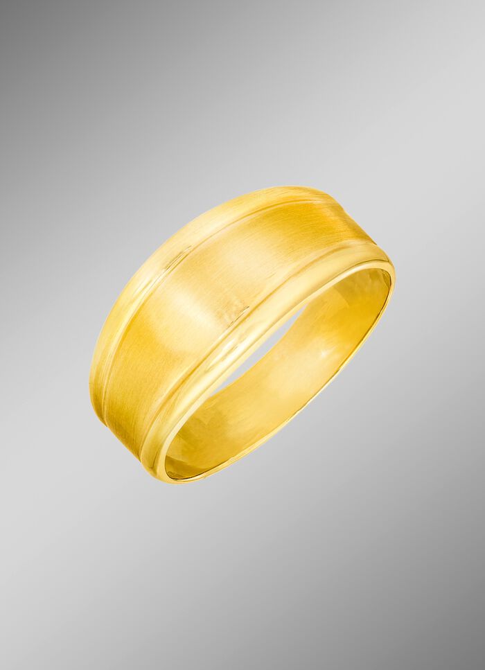 Sch&ouml;ner Damenring in Glanz/matt 