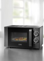 Einfach zu bedienende CASO Mikrowelle 