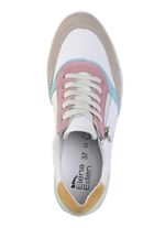 ELENA EDEN Sneaker in bunten Pastellt&ouml;nen WEISS-BUNT