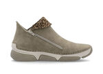 Rieker, trendige Damen-Boots, Winterschuhe, mit Reißverschluss TAUPE-BRAUN