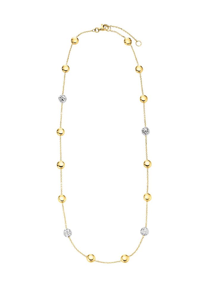 Wundersch&ouml;ne Anker-Halskette in Bicolor 