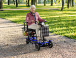 4-Rad-Roller von Antar BLAU