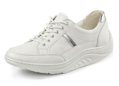 Waldläufer, bequeme Damen-Schnürschuhe, Weite H, Sohle mit Abrollfunktion 
