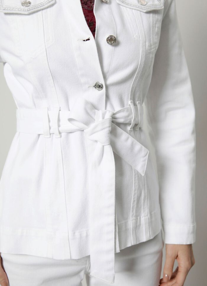 Blazer mit Stickerei 