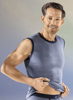 Dreierpack Muskelshirts mit Kontrasteinfassung 