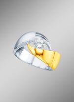 Solit&auml;r Brillant Damenring 