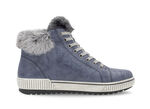 Remonte, gefütterte Damen-Boots, Winterschuhe, Weite G, mit herausnehmbarem Fußbett JEANS