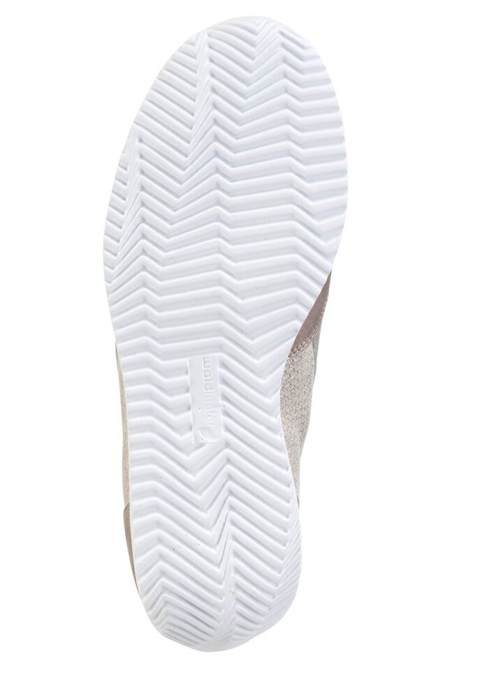 Waldl&auml;ufer Sneaker aus edlem Leder-Materialmix 