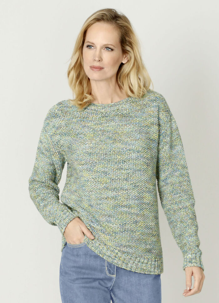 Pullover in Garnmix 