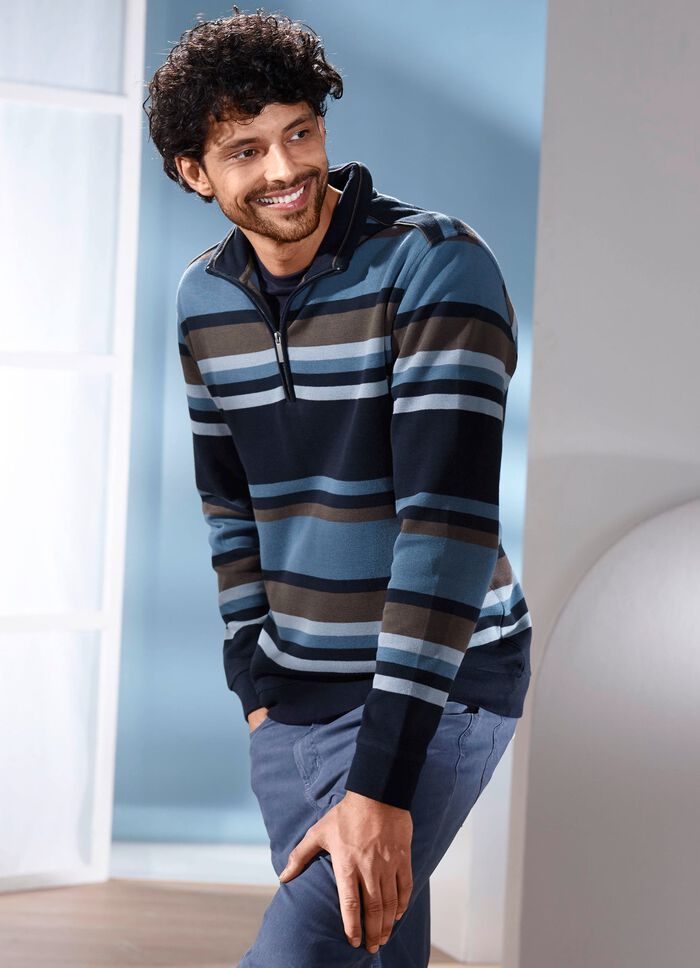 Troyer mit kurzem Rei&szlig;verschluss 