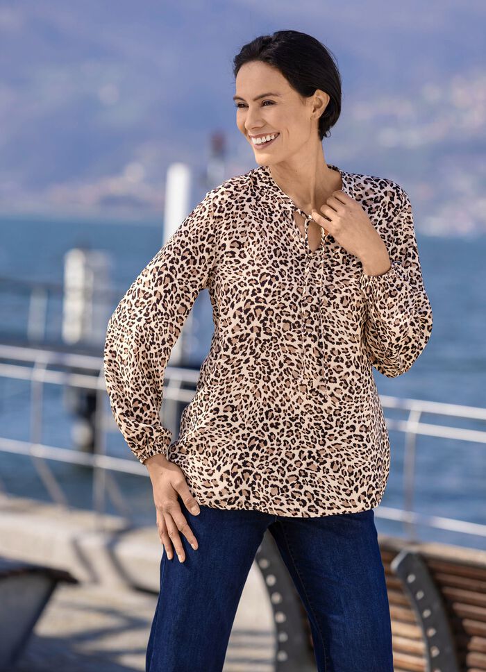 Tunika mit Bindeb&auml;ndchen 