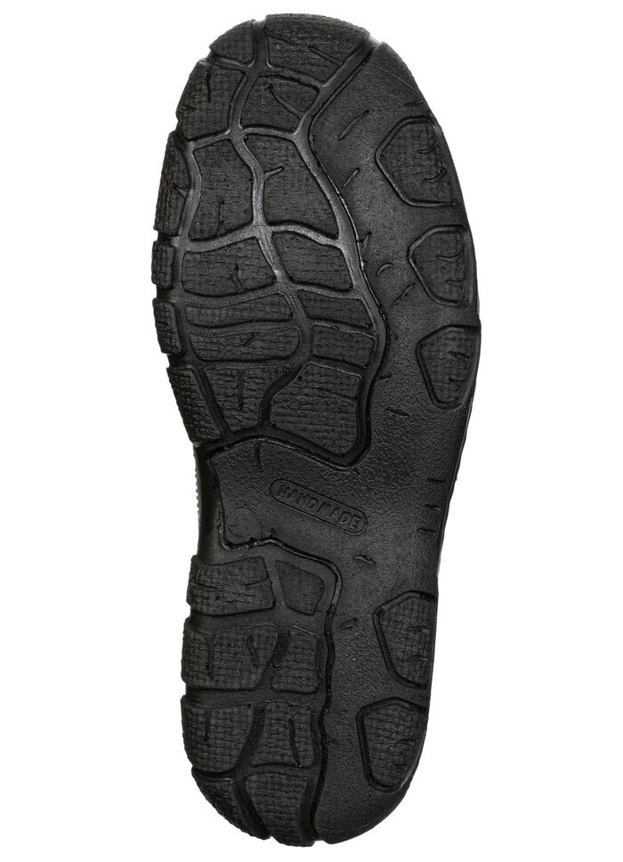 GINO GALANTE, klassische Herren-Slipper, mit herausnehmbarem Fu&szlig;bett SCHWARZ