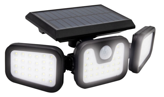 LED-Strahler Panta Trio Solar 