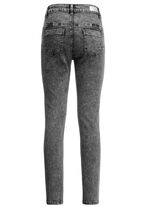 Knöchellange, figurformende Jeans GRAFIT