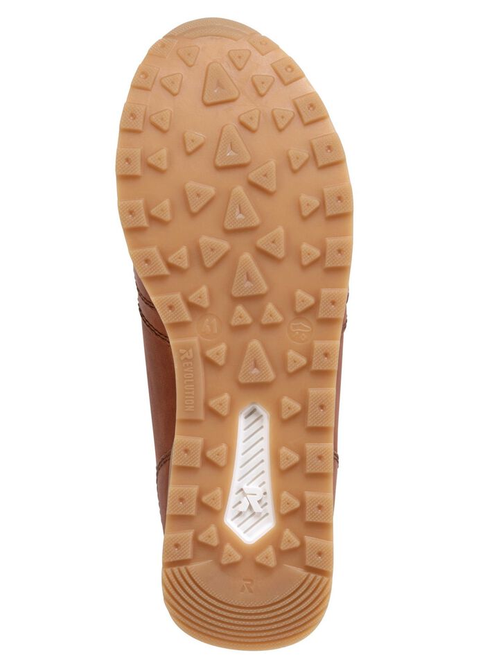 Sneaker aus Nappaleder COGNAC